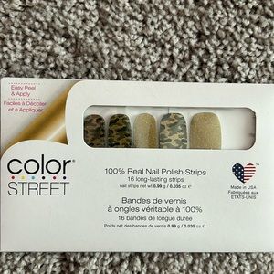 Unique color street camo design, brand new in package